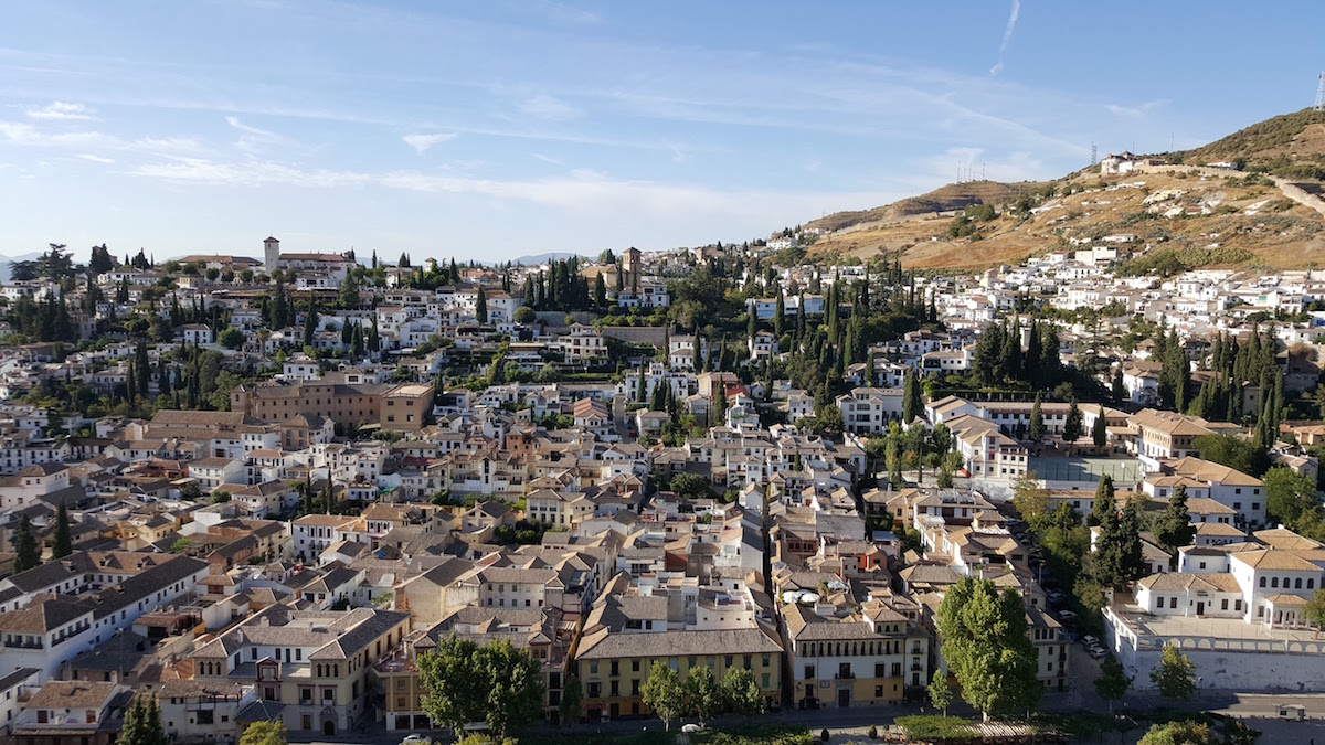 Granada as seen from the Alhambra