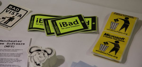 Stickers from FOSS