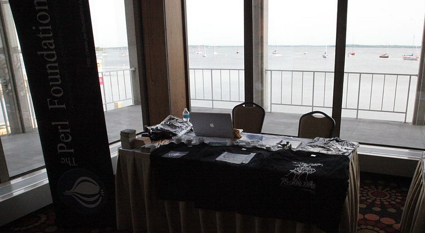 Perl Foundation Booth at YAPC::NA