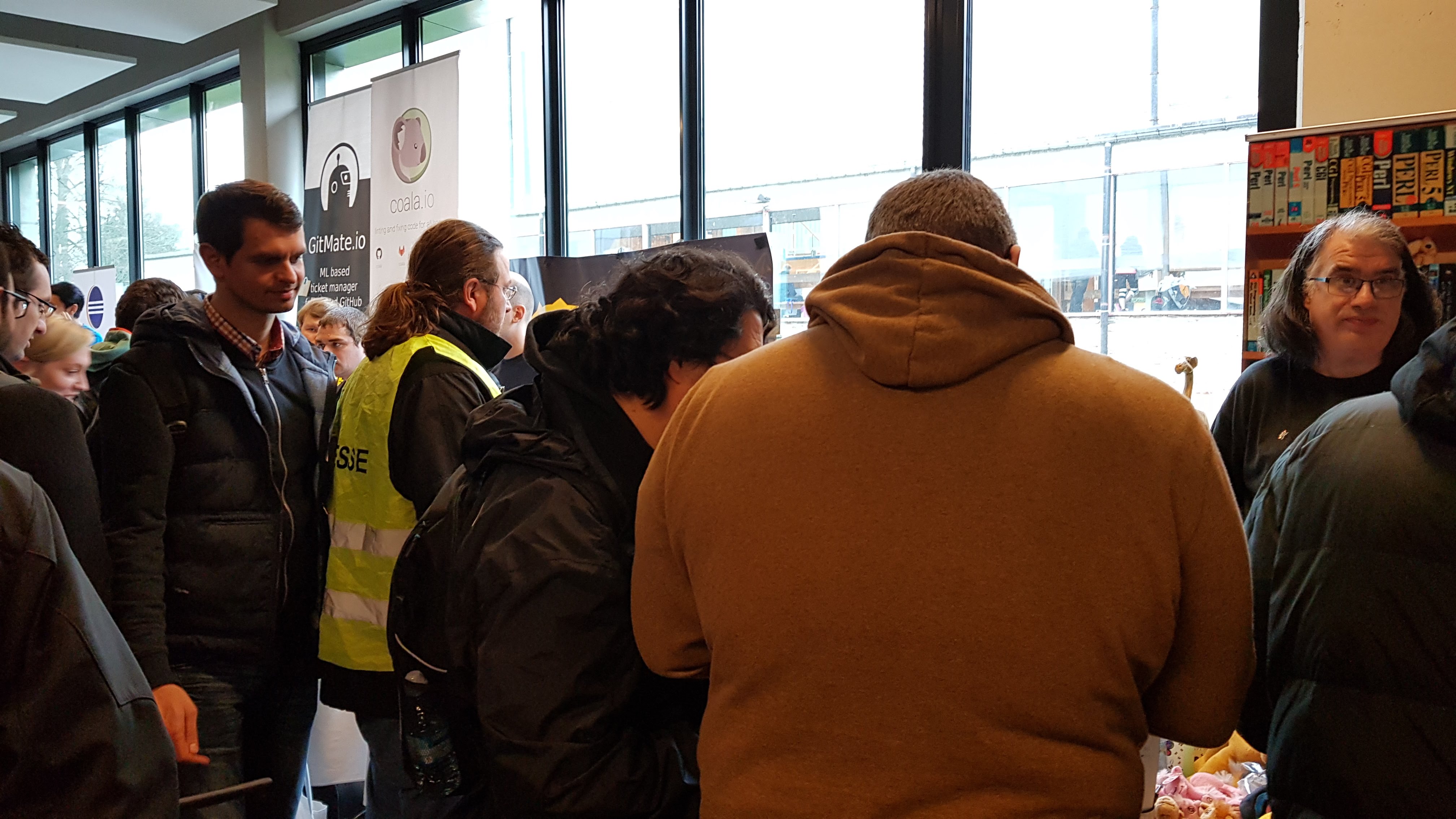 The Perl table at FOSDEM 2018